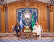 ولي العهد يلتقي رئيس الصومال