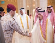 أمير الرياض ونائبه يستقبلون المهنئين بعيد الأضحى