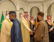 أمير المدينة المنورة يستقبل رؤساء بعثات الحج الرسمية من الدول العربية والإسلامية