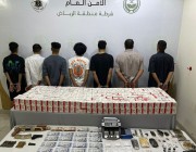 القبض على 7 مروجين للمخدرات في الرياض