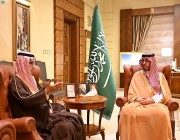محافظ جدة يستقبل المدير العام التنفيذي لميناء جدة الإسلامي