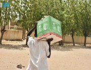 مركز الملك سلمان للإغاثة يوزع 770 سلة غذائية في محلية ود مدني بولاية الجزيرة السودانية