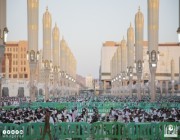 4.2 مليون مصل وزائر للمسجد النبوي بأسبوع