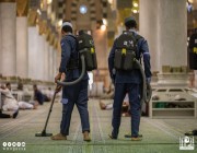 600 معدة لتطهير المسجد النبوي يوميًا