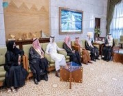 أمير الرياض يستقبل رئيس جمعية المتقاعدين بالمنطقة