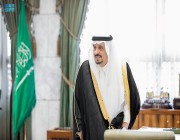 أمير الرياض يستقبل منسوبي إمارة المنطقة المهنئين بعيد الأضحى