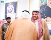 أمير منطقة الباحة يستقبل المهنئين بعيد الأضحى