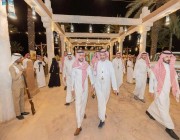 الأميرِ فيصل بن فهد بن مقرن يزور فعاليات بيت حائل في نسخته الثانية