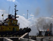 الرئاسة الأوكرانية: روسيا قصفت عمدا مخازن الحبوب بموانيء أوديسا