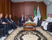 الرئيس التنفيذي للصندوق السعودي للتنمية يستقبل وزير خارجية تونس