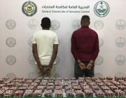 القبض على مقيمين بمحافظة بدر لترويجهما أقراصًا مخدرة