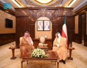 رئيس مجلس الوزراء الكويتي يستقبل سمو الأمير تركي بن محمد بن فهد