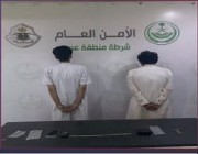 شرطة محافظة تثليث بعسير تقبض على مواطنين لترويجهما الإمفيتامين المخدر