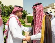 نائب أمير مكة يقدم تعازيه لأسرة المستشار أحمد الحمدان