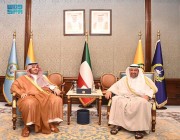 وزير الدفاع الكويتي يستقبل سمو الأمير تركي بن محمد بن فهد