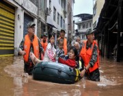 وفاة 15 جراء هطول أمطار غزيرة في الصين