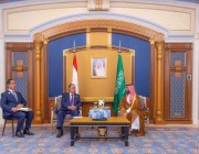 ولي العهد يلتقي رئيس طاجيكستان على هامش انعقاد القمة الخليجية مع دول آسيا الوسطى