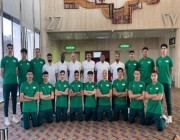 أخضر الكرة الطائرة للناشئين في المجموعة الأولى لبطولة “غرب آسيا”