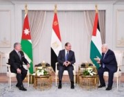 البرلمان العربي يؤكد دعمه لمخرجات الاجتماع المصري الأردني الفلسطيني في العلمين