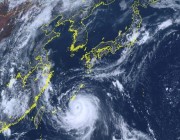 انقطاع التيار الكهربائي عن 210 آلاف منزل جراء إعصار “خانون” في اليابان
