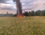 روسيا.. العثور على 8 جثث في موقع تحطم الطائرة الخاصة