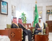 نائب أمير الرياض يستقبل وكيل وزارة التعليم للتعليم العام ومدير عام التعليم بالمنطقة