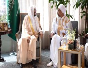 وزير الشؤون الإسلامية يستقبل مفتي موريتانيا