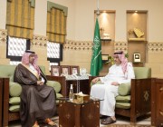 وكيل إمارة الرياض يستقبل مدير عام التعليم بالمنطقة