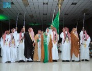 أهالي محافظة البكيرية يحتفلون باليوم الوطني الـ 93