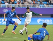 الأخضر الأولمبي يهزم منغوليا بثلاثية في"الألعاب الآسيوية"