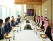 الأمير تركي بن محمد بن فهد يلتقي رئيس الديوان الرئاسي المنغولي