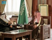 الأمير فيصل بن سلمان يستقبل الرئيس التنفيذي للمركز الوطني للأرصاد