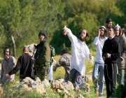المستوطنون الإسرائيليون يهاجمون وفدًا أوروبيًا خلال زيارة الضفة الغربية