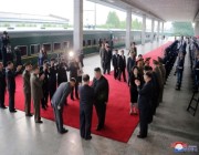 زعيم كوريا الشمالية يتوجه إلى روسيا بالقطار