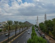 “الأرصاد”: أمطار غزيرة على المدينة المنورة حتى 9 مساء