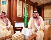 نائب أمير جازان يستقبل رئيس هيئة الهلال الأحمر السعودي ويدشن مشروع الإسعاف الجوي بالمنطقة
