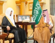 نائب أمير مكة يستقبل مديري وزارة العدل ومركز الرقابة والالتزام البيئي بالمنطقة