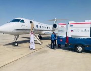 نقل مواطن بطائرة الإخلاء الطبي من دبي إلى المملكة