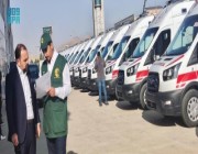 20 سيارة "إسعاف" من المملكة لـ"تركيا"