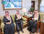 أمير الرياض يستقبل رئيس الجامعة العربية المفتوحة