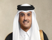أمير دولة قطر يتلقى اتصالاً هاتفياً من رئيس دولة فلسطين