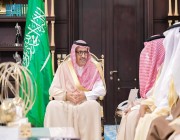 الأمير حسام بن سعود يستقبل رئيس وأعضاء مجلس إدارة ميدان فروسية منطقة الباحة