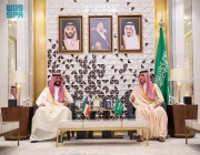 الأمير عبدالعزيز بن سعود يستقبل النائب الأول لرئيس مجلس الوزراء وزير الداخلية بدولة الكويت