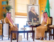 الأمير فهد بن تركي يستقبل رئيس جامعة القصيم