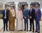 الأمير فيصل بن بندر يستقبل رئيس مجلس إدارة مجموعة برجيل الطبية