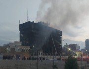 التلفزيون الرسمي: السيطرة على حريق مديرية الأمن في محافظة الإسماعيلية في مصر