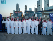 الجاسر يدشن بدء تشغيل أكبر مشروع لخدمات النقل بالحافلات بين ٢٠٠ مدينة ومحافظة بالمملكة