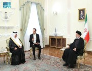 السفير العنزي يقدم أوراق اعتماده لرئيس الجمهورية الإيرانية
