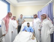 جراحة ناجحة للاعب ضمك عبدالله هوساوي
