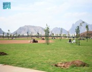 “حديقة الجبل” بالمدينة المنورة تجذب الزوار وأهالي المنطقة